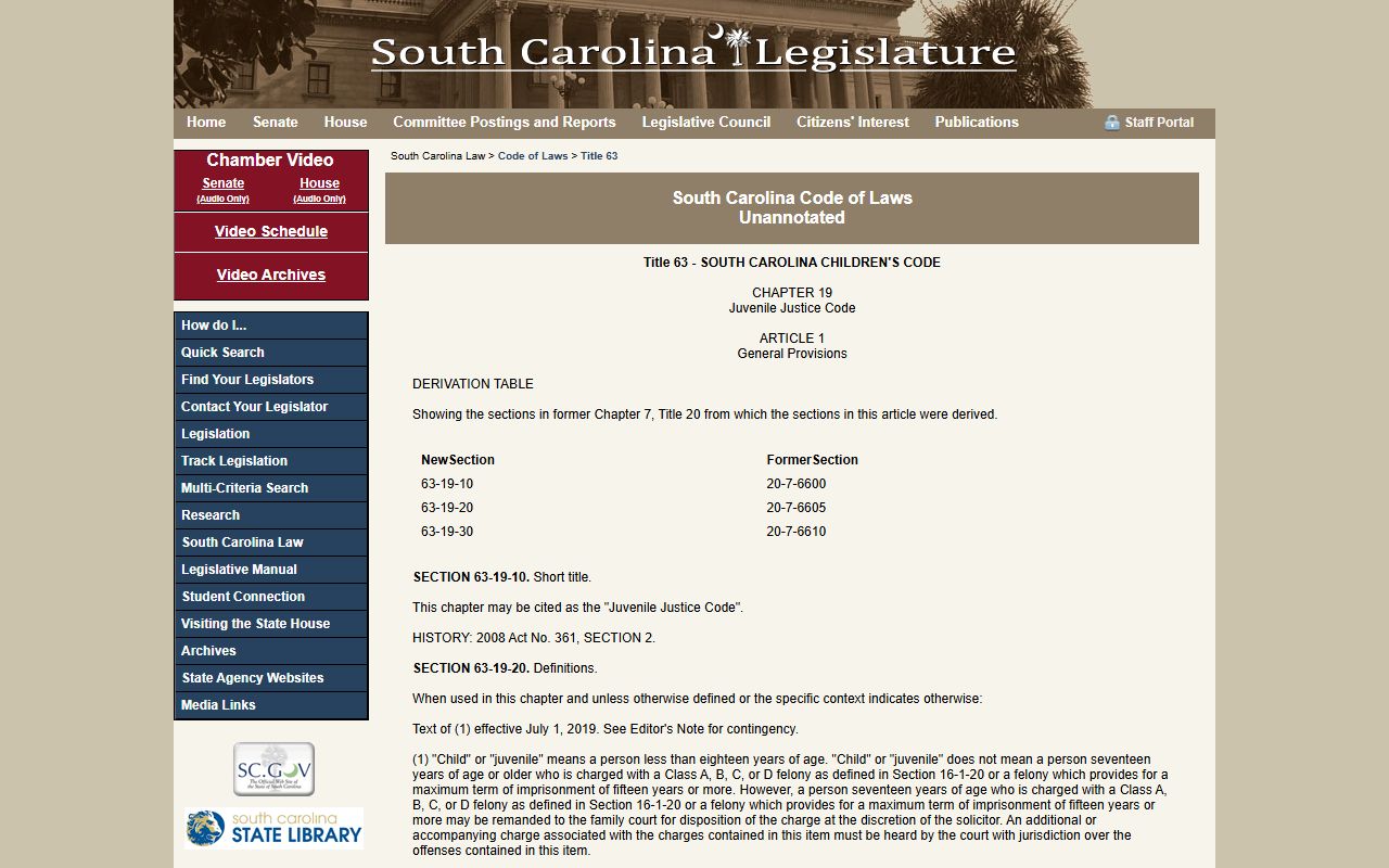 Laurens County divorce records South Carolina juvenile confidentiality law