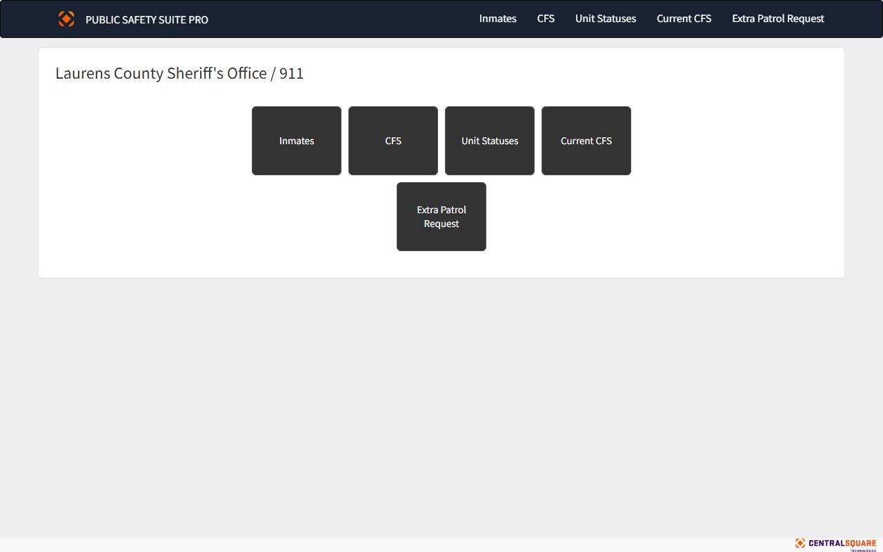 Laurens County warrant records Zuercher public safety portal